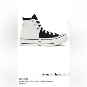 Converse x FENG CHEN WANG Two-Tone Chuck 70 High Tops